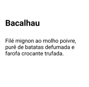 Bacalhau